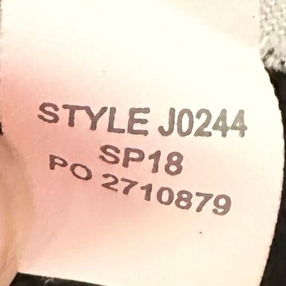 J Crew Black Sophie J0244 Open Front Relaxed Fit Blazer Sweater Jacket Small - Picture 9 of 10